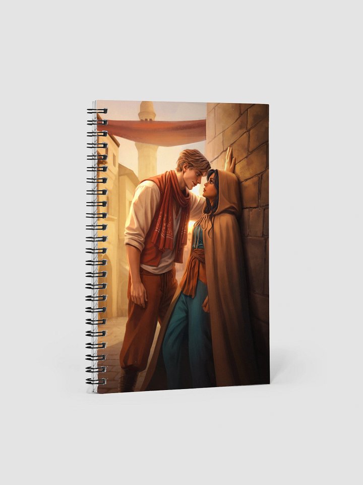 Sand & Magic Spiral Notebook ~ Theo & Amira (A Dance of Sand and Magic) product image (1)
