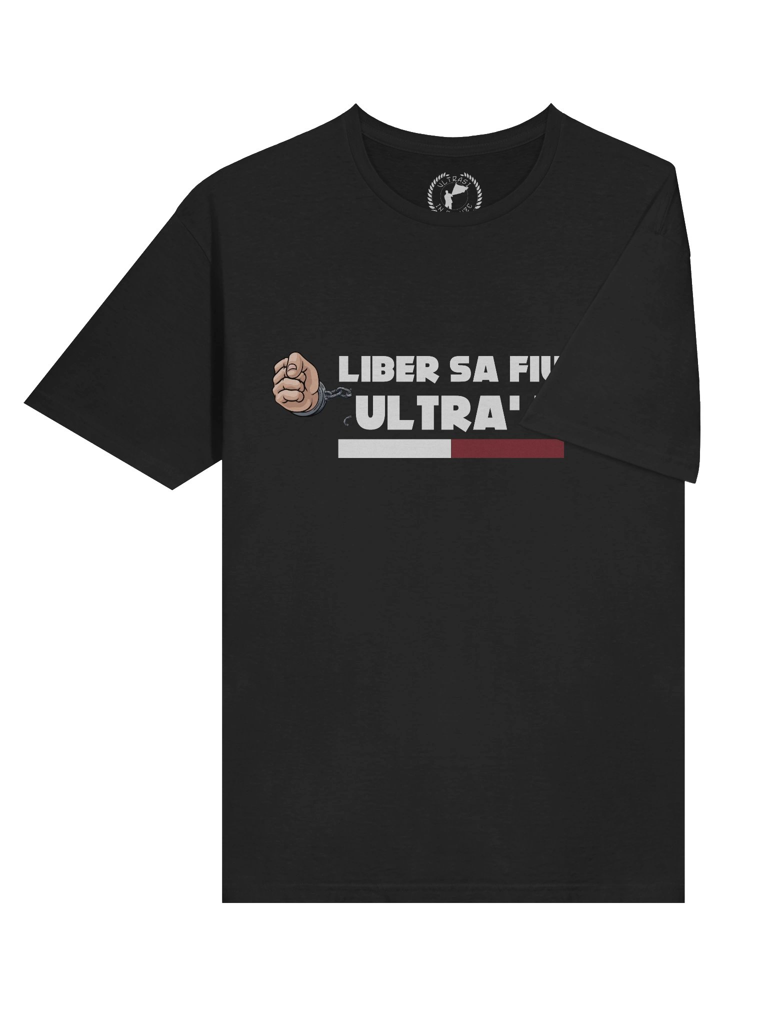 Tricou Liber să fiu Ultra' || Alb Visiniu product image (6)