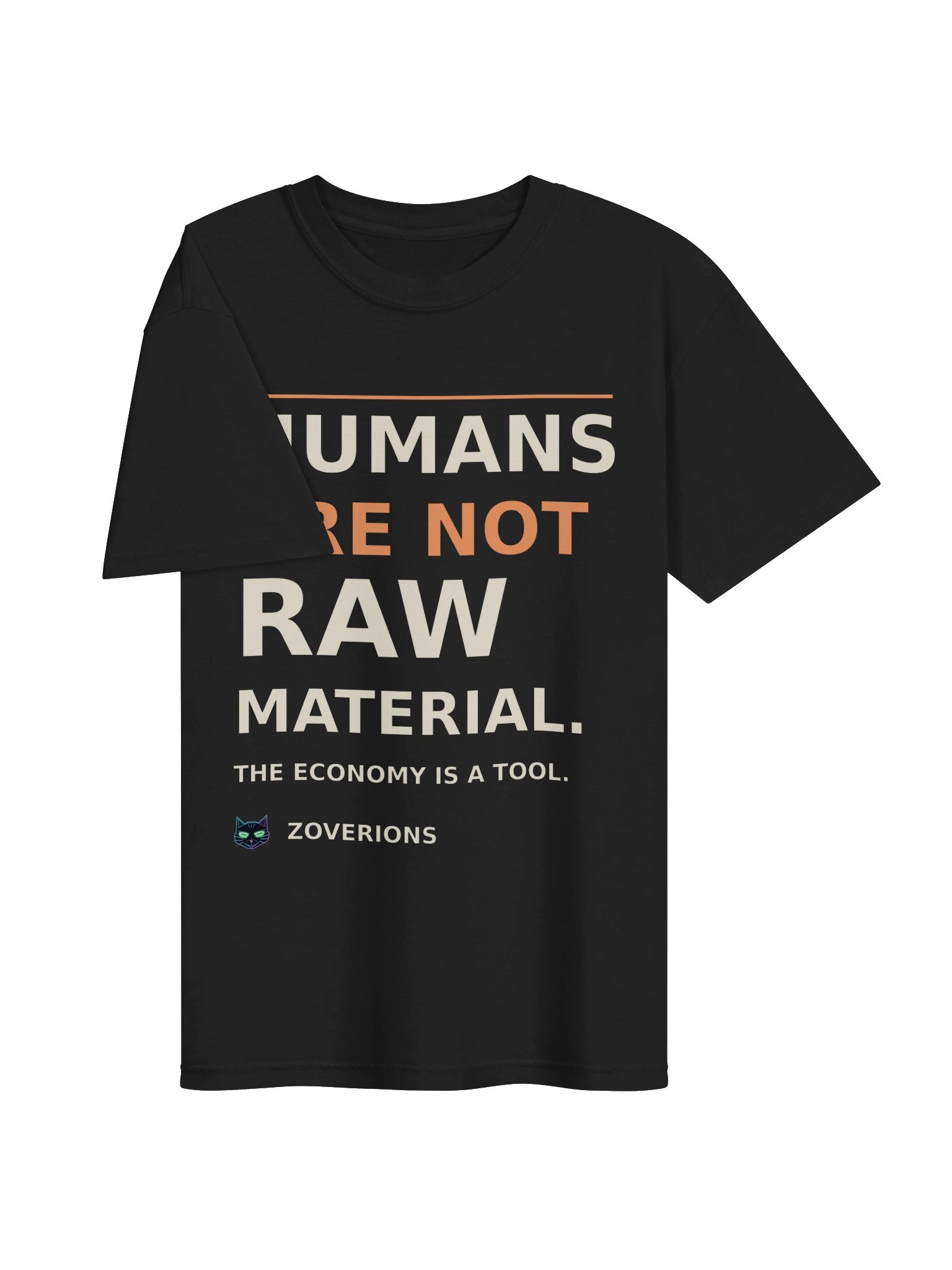 Humans Are Not Raw Material Tee product image (3)