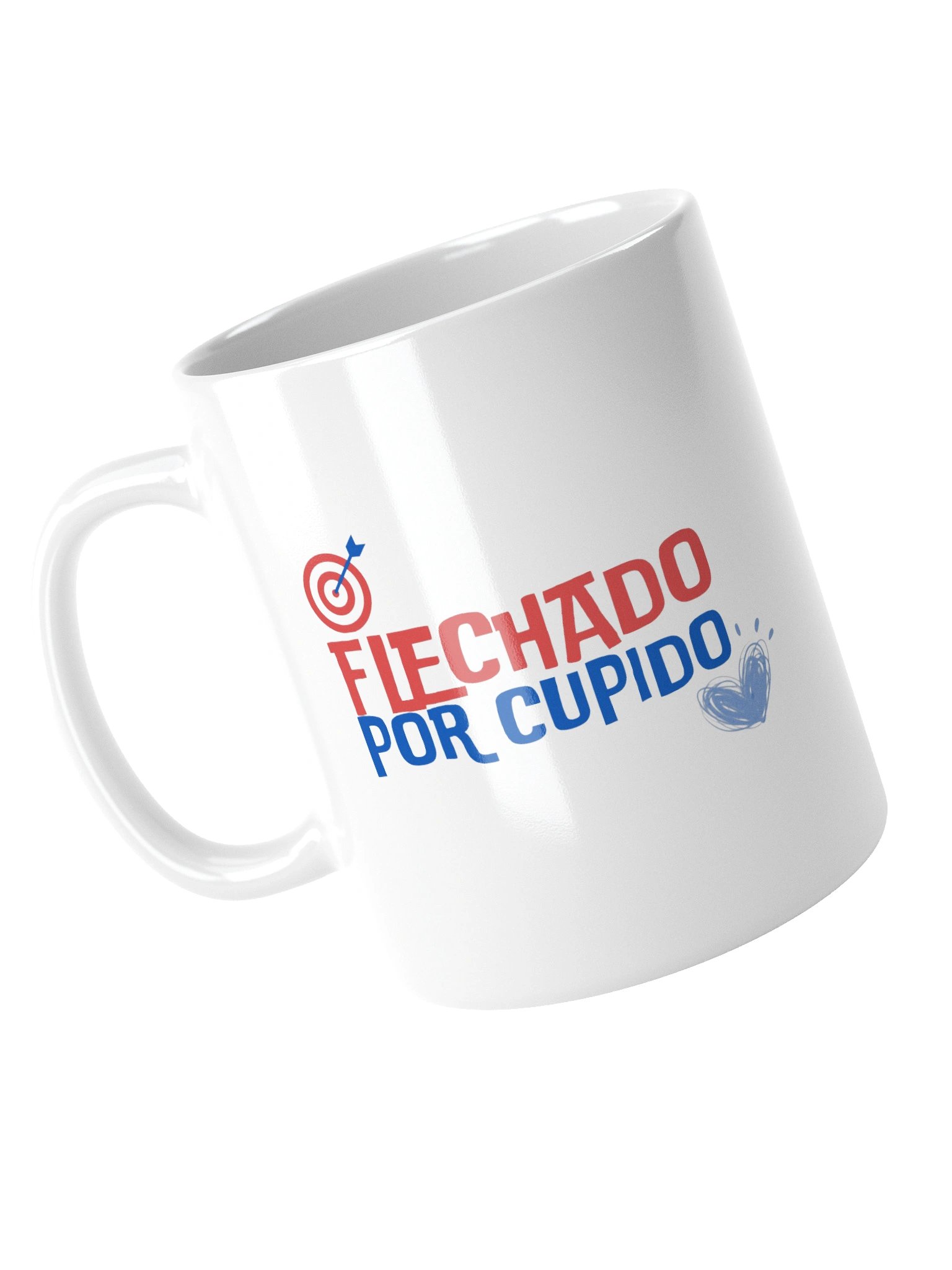 Taza Flechado x Cupido Blanca estilo 1 product image (5)