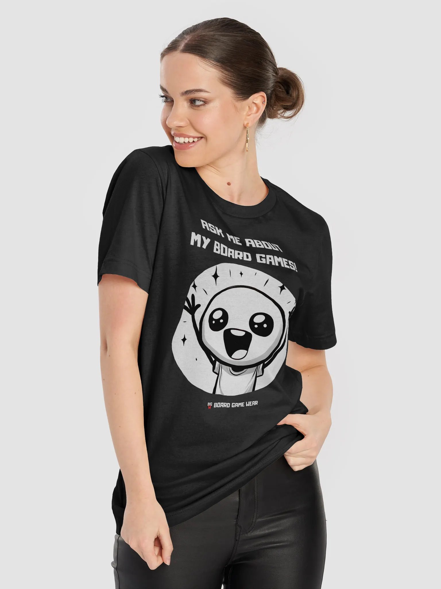 ASK ME ABOUT MY BOARD GAMES! | Unisex T-Shirt product image (3)
