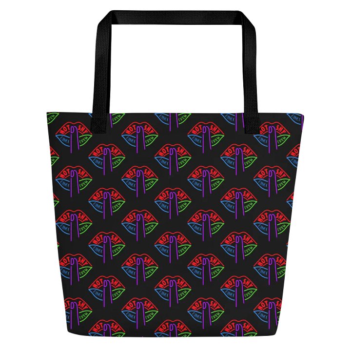 NOT SHY TOTE BAG product image (1)