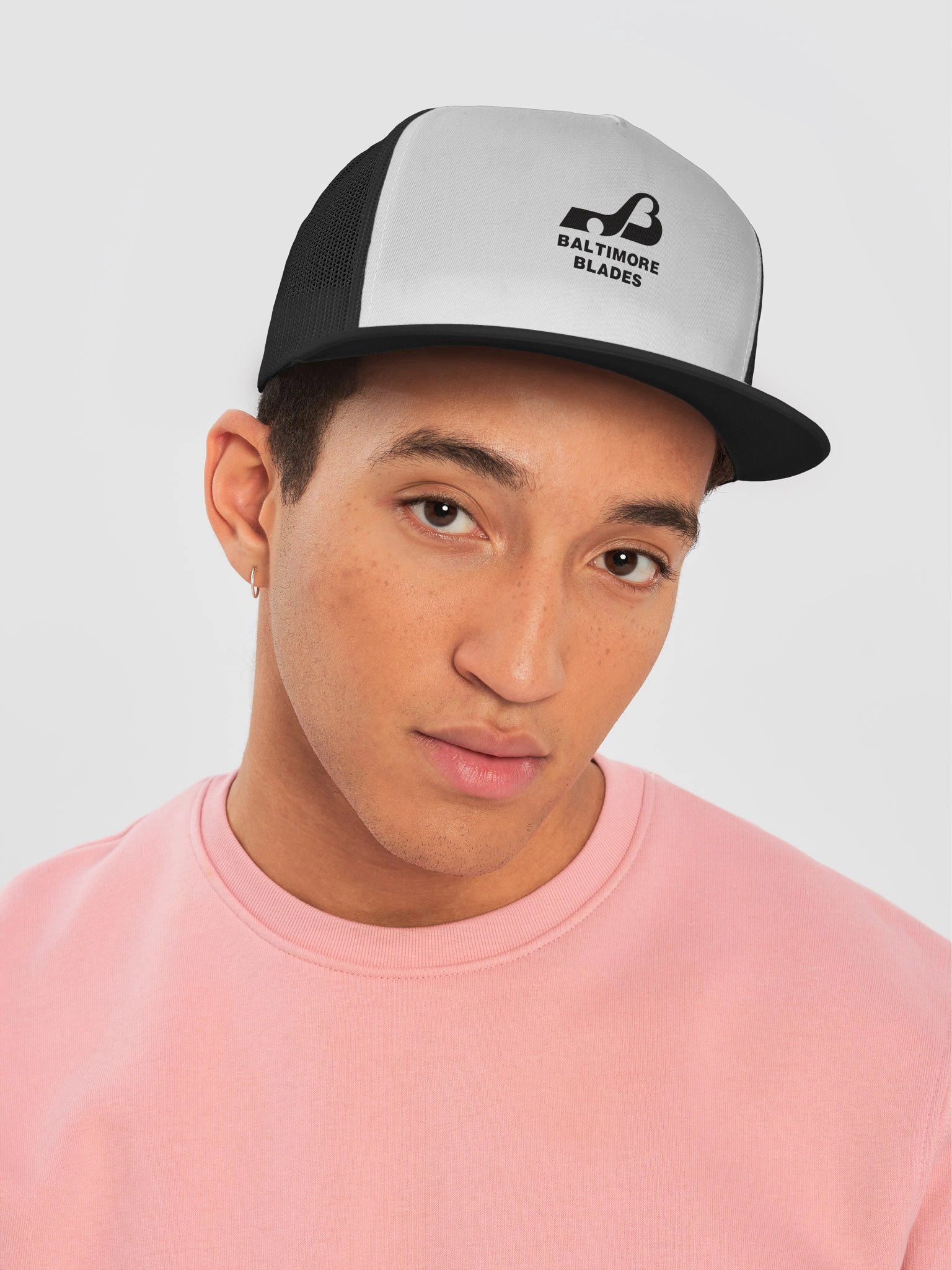 Baltimore Blades Wordmark Trucker Cap product image (5)