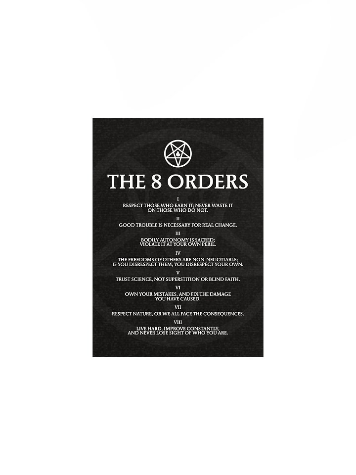The 8 Orders - Poster product image (2)