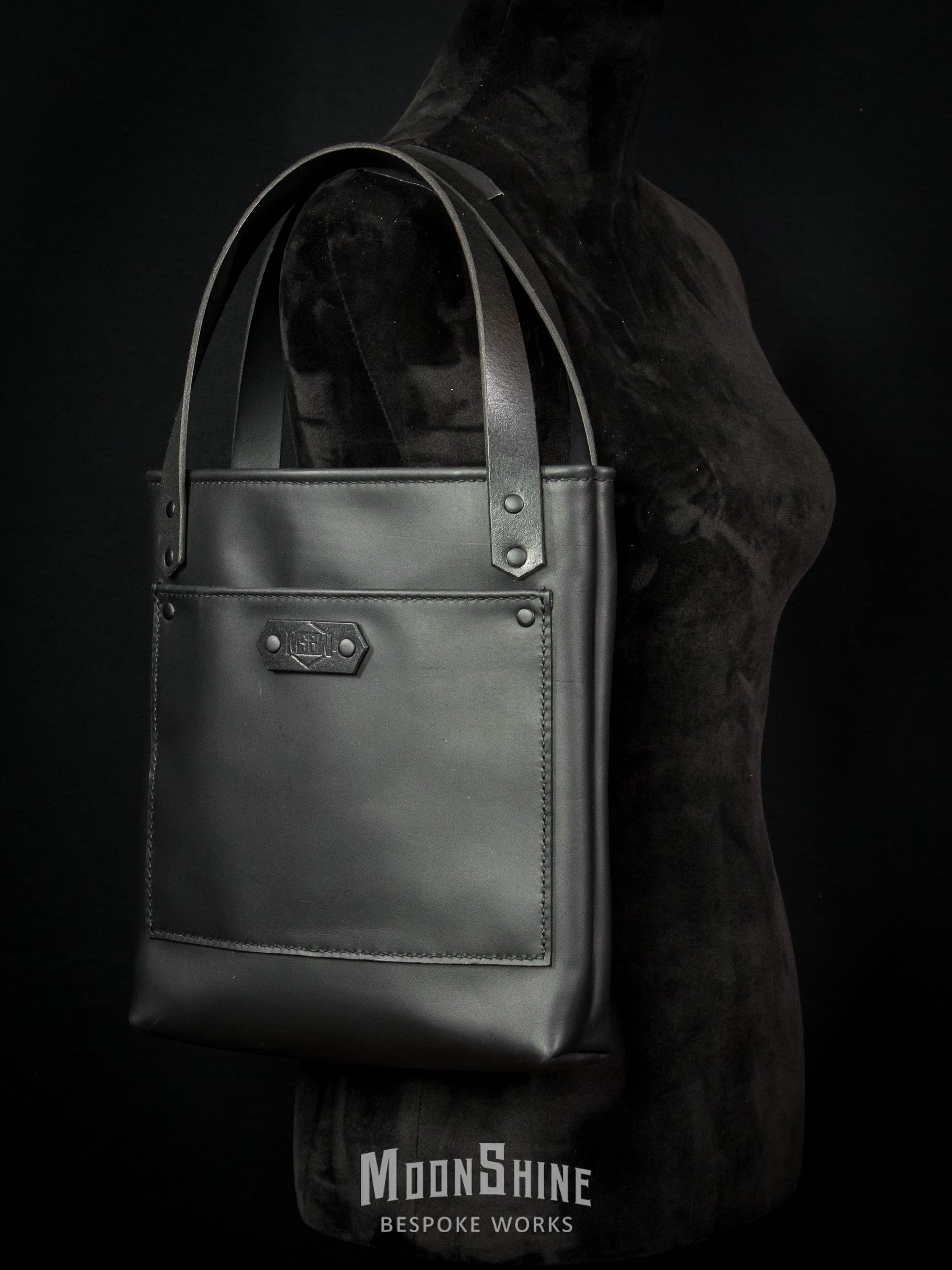 Handmade Horween Leather Tote product image (4)