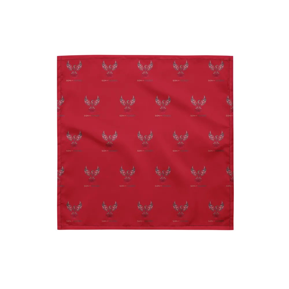 Son of Alvoda Crimson Red Bandana product image (4)