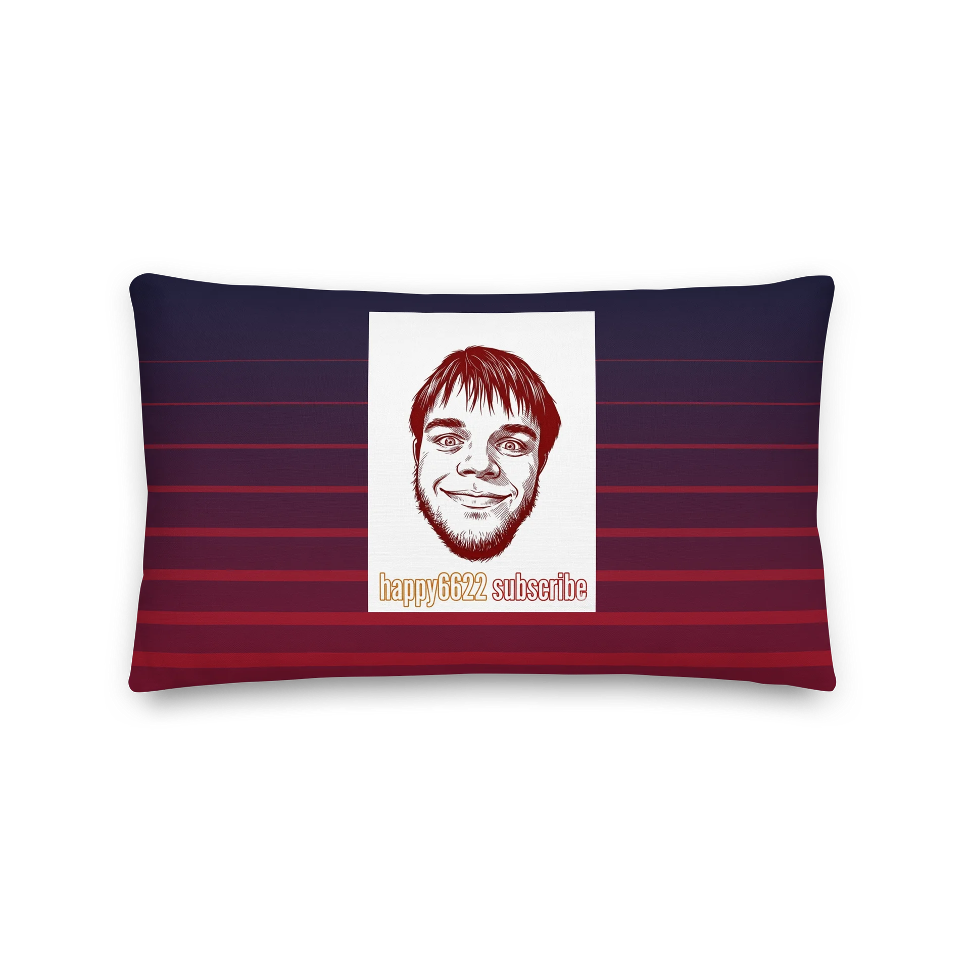 Happy6622 Subscribe Face Pillow product image (2)