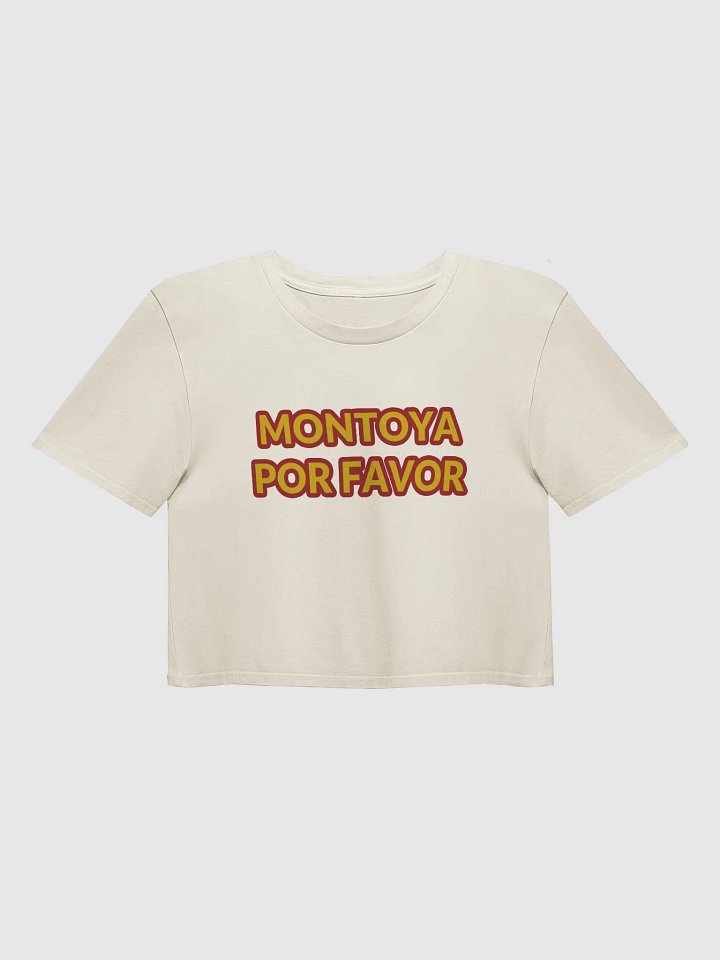 MONTOYA POR FAVOR Crop Top product image (1)