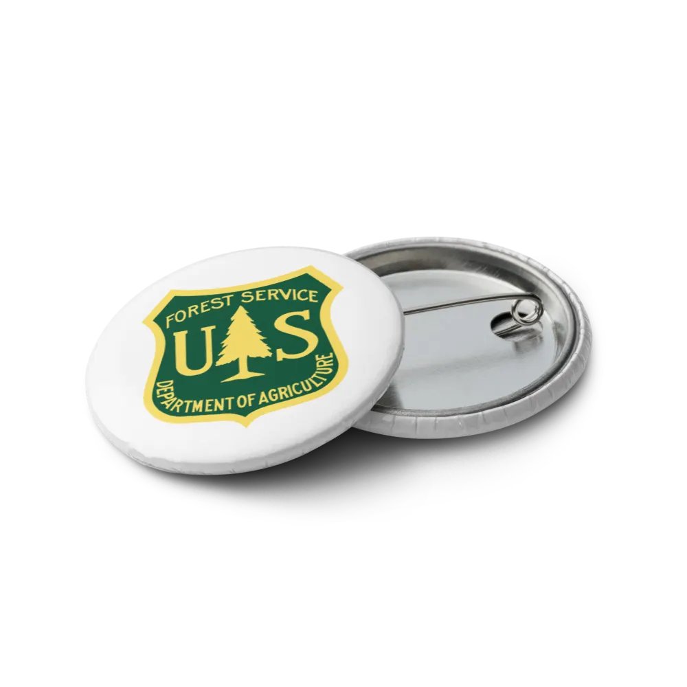 "Forest Service" Emblem Pin Buttons Set product image (7)