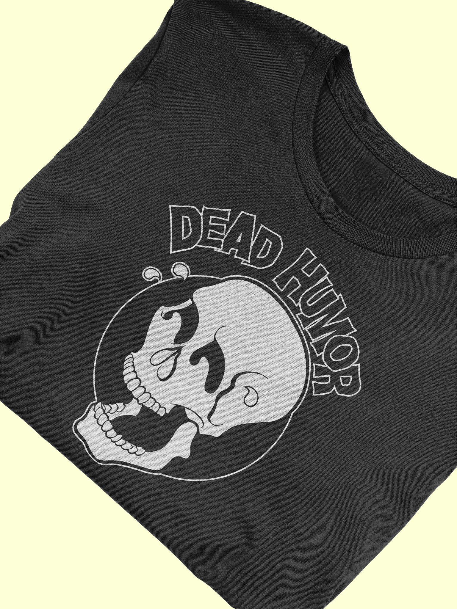 Dead Humor Spooky Laughing Skull Tee product image (3)