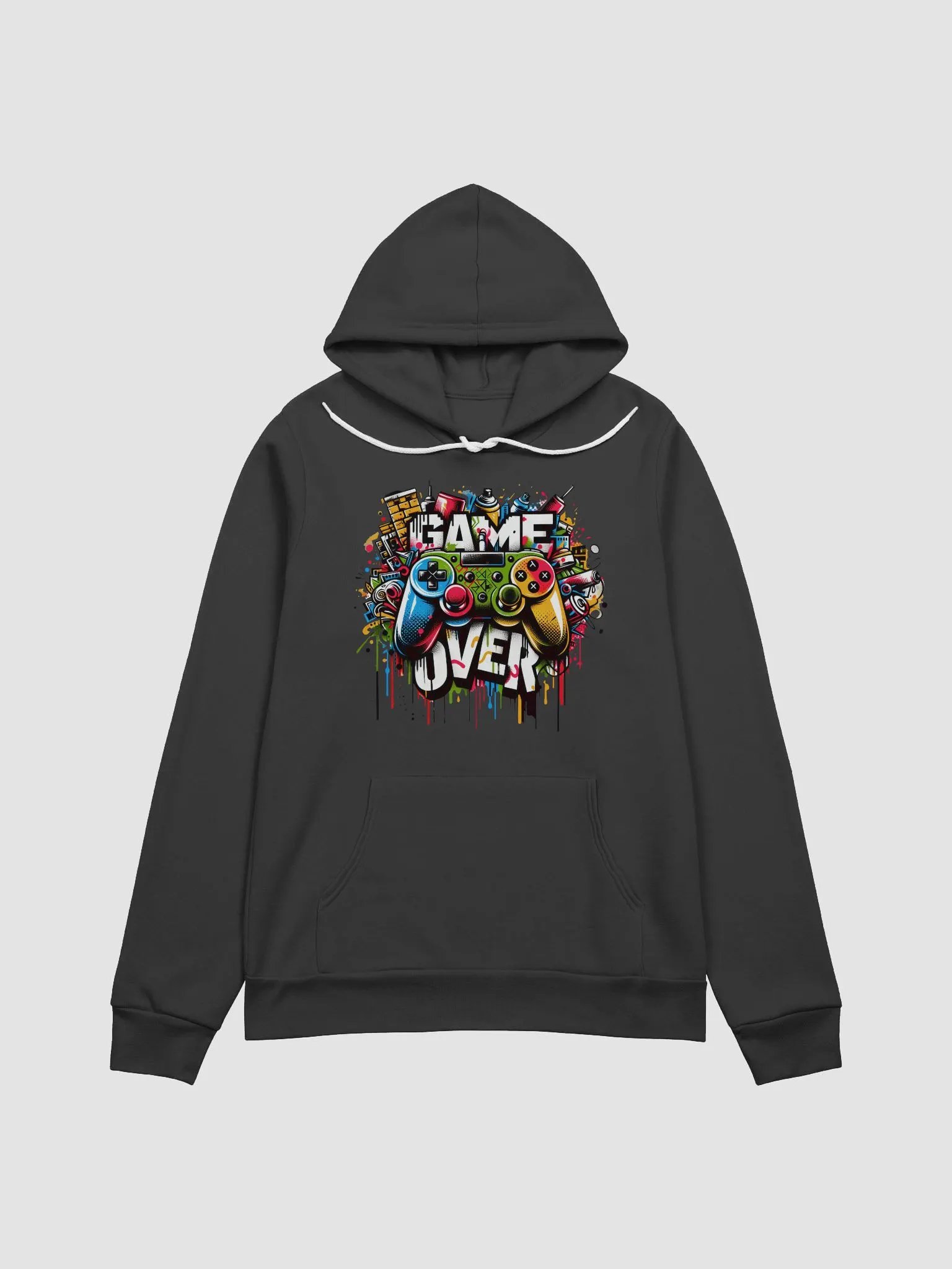 Game Over Grafitti Hoodie product image (2)