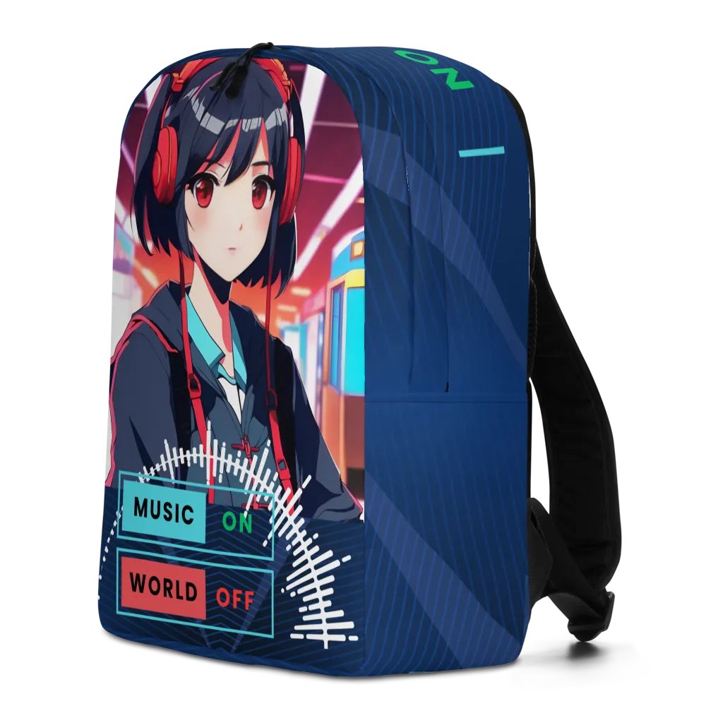 Urban Beats All-Over Print Backpack product image (7)