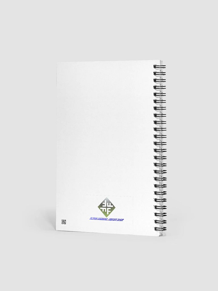 Geometric Diamond Spiral Notebook with I support the second ammend. logo design on the front product image (2)