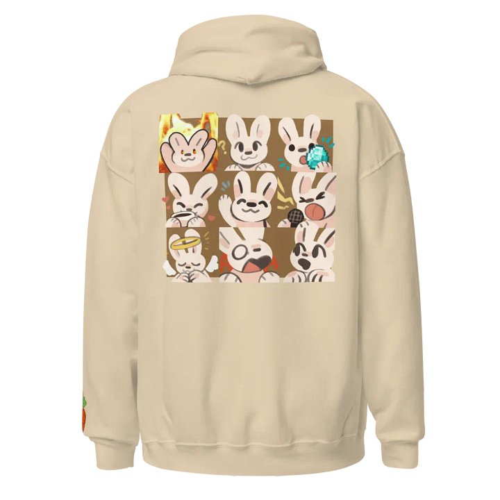 certified bunny enjoyer hoodie product image (1)