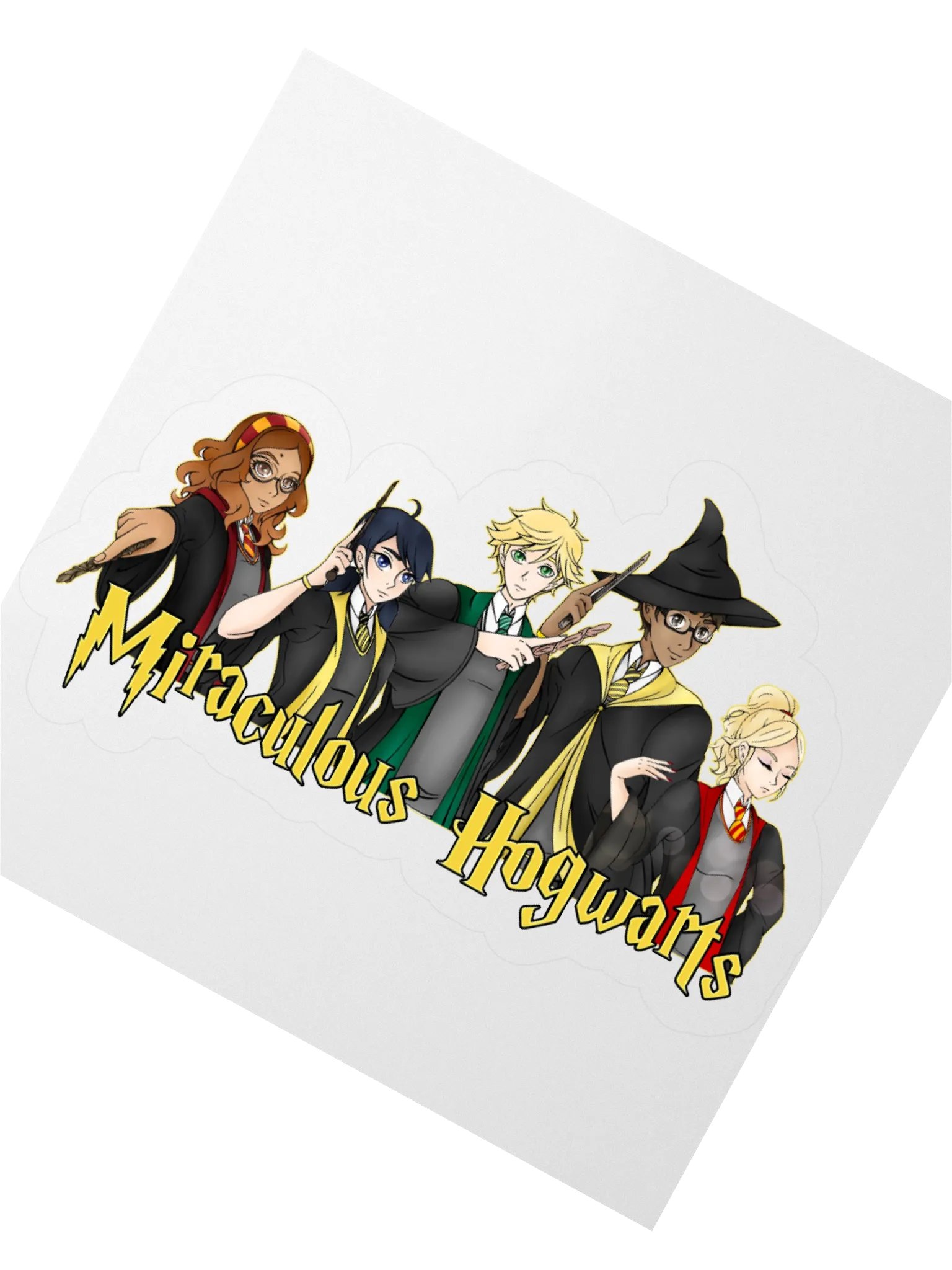 Miraculous Hogwarts Stickers! product image (1)