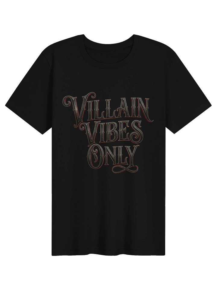 "Villain Vibes Only" Luxury Dark Academia Graphic Tee – Collector's Edition product image (11)