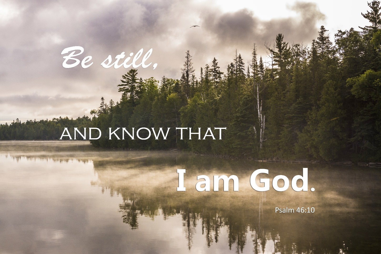 Psalm 46:10 Be Still and Know that I Am God Canvas Art product image (3)