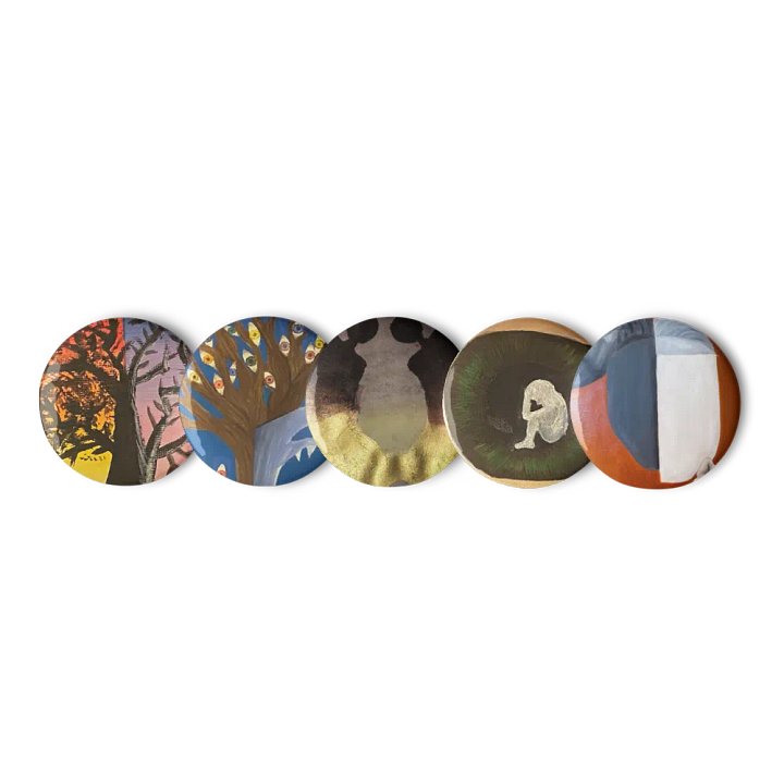 WVPopCon 2024 Mental Health Pin Set product image (3)