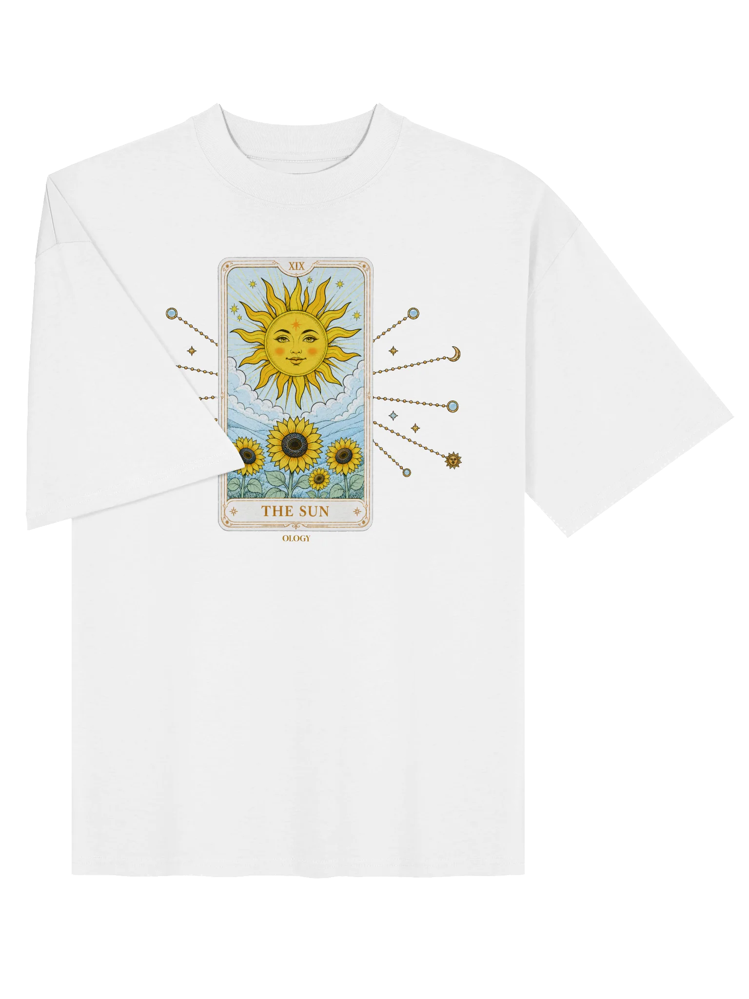 The Sun Tarot Oversized Tee product image (7)