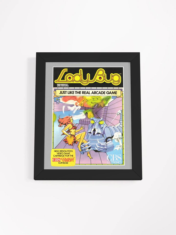Lady Bug - Framed High-Quality Matte Poster (in) product image (1)