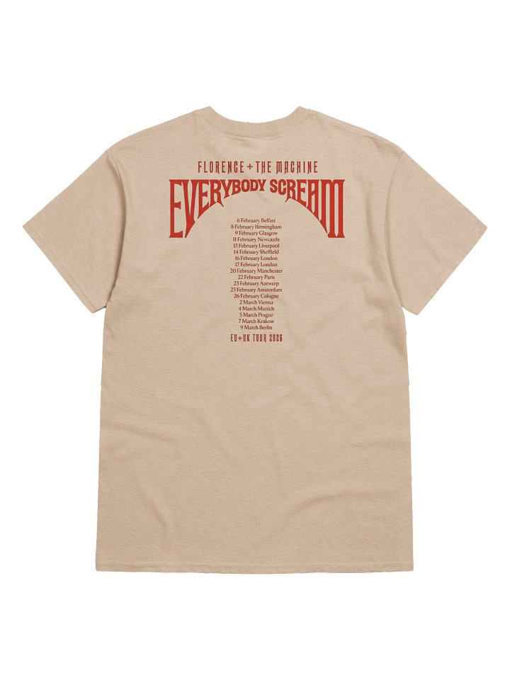 Florence And The Machine Everybody Scream Tour Tshirt product image (2)