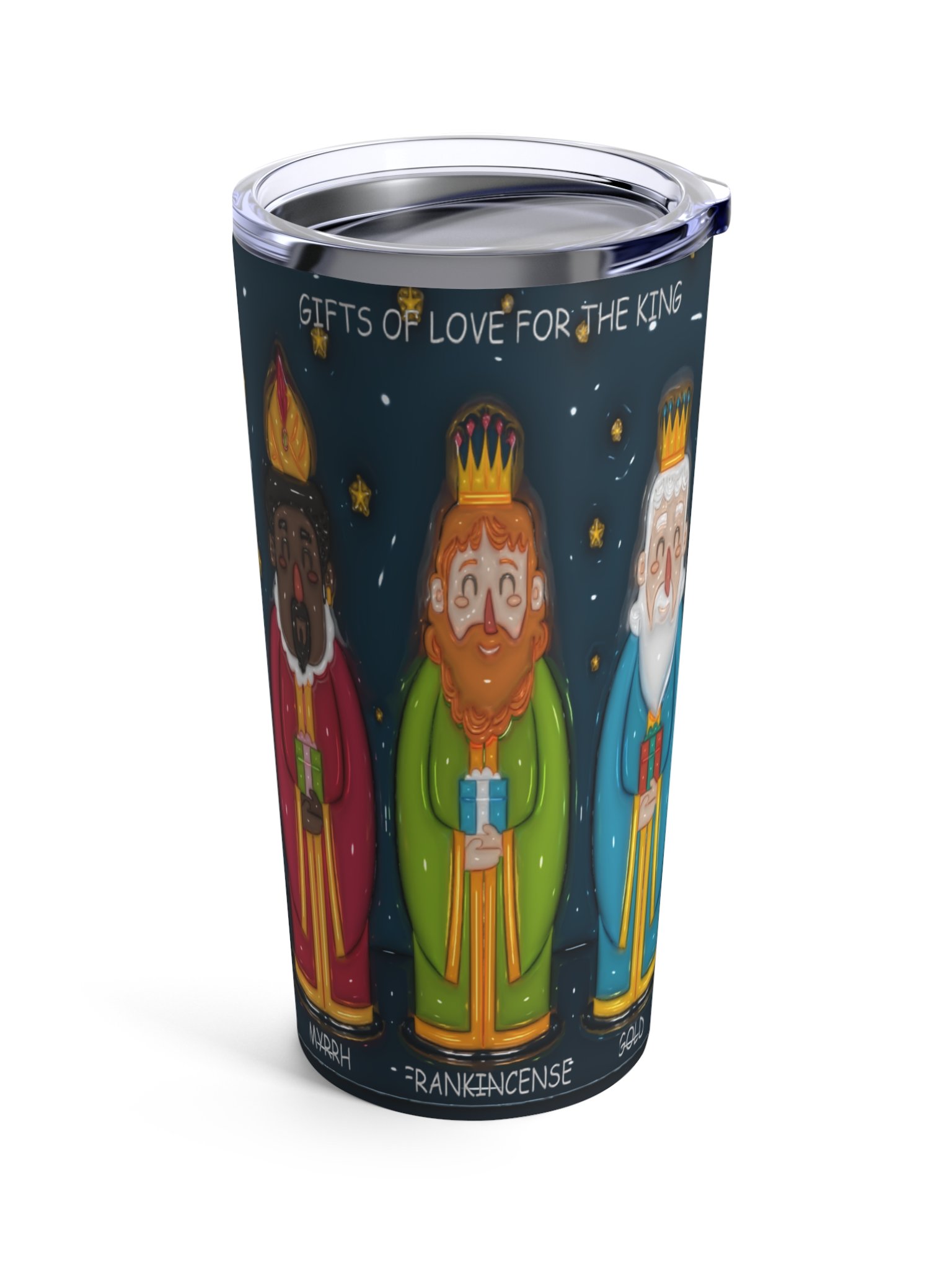 Gifts Of Love Christmas Stainless Steel Tumbler product image (1)