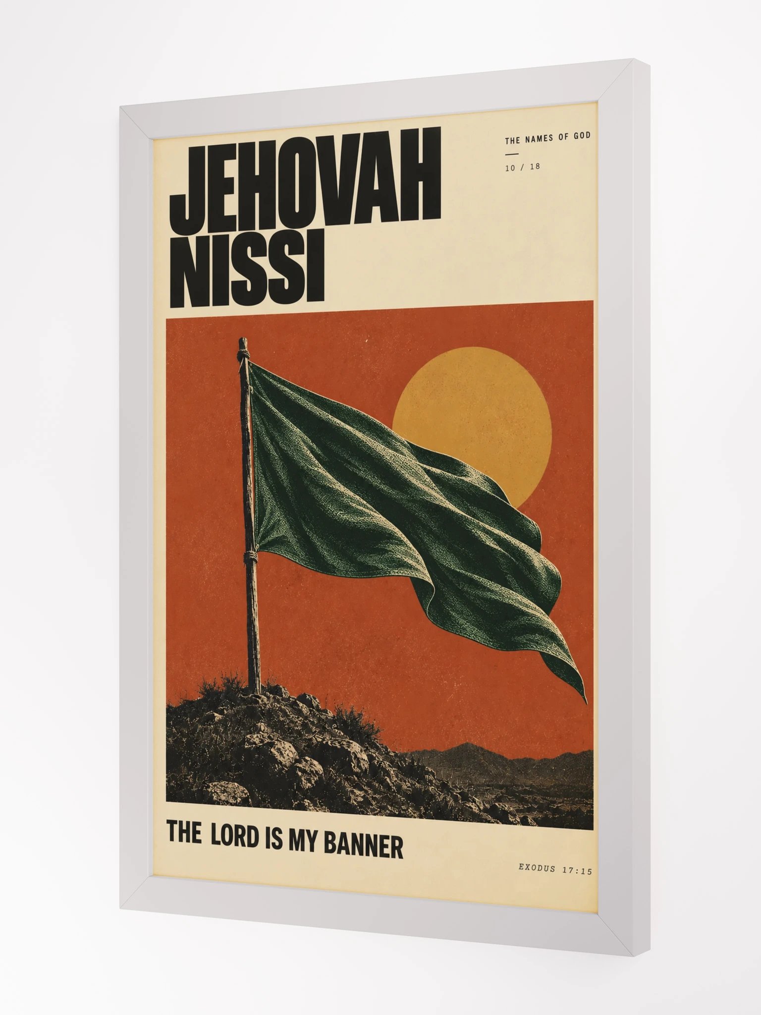 Jehovah Nissi | Names of God Framed Print product image (23)