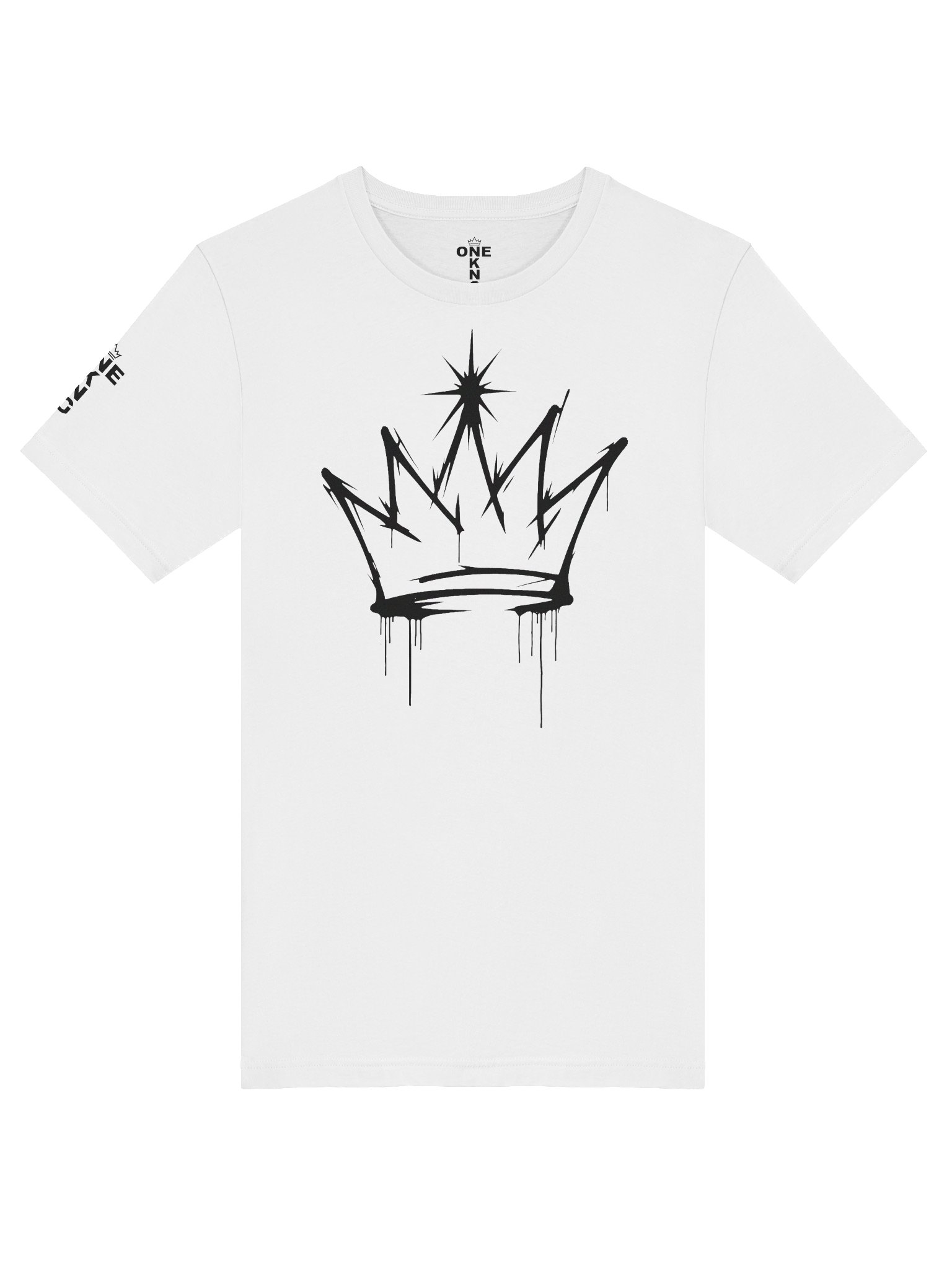 ONE KING Urban Crown Warrior Edition Premium T-Shirt black print product image (1)