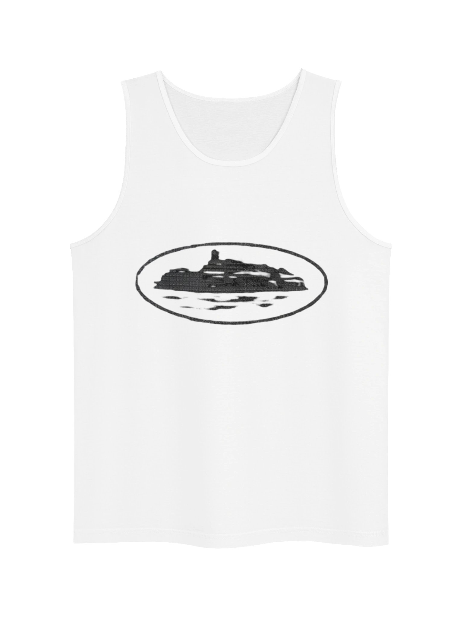 Corteiz Alcatraz Tank Top White product image (1)