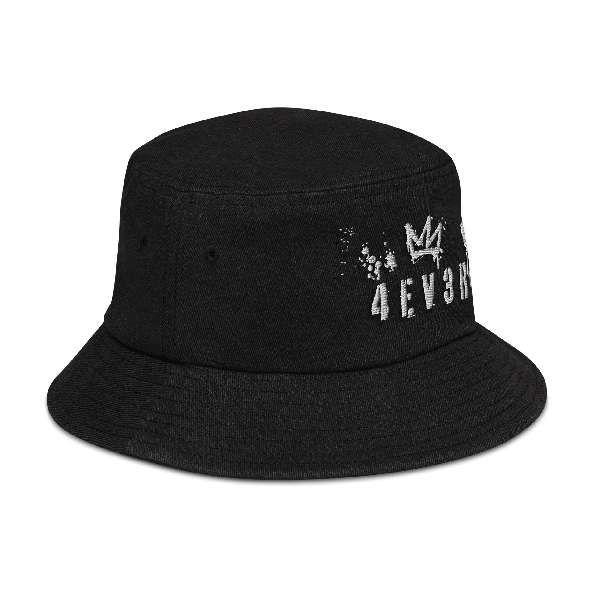 "Crowned 4EV3R" Denim Hat - Mens product image (3)