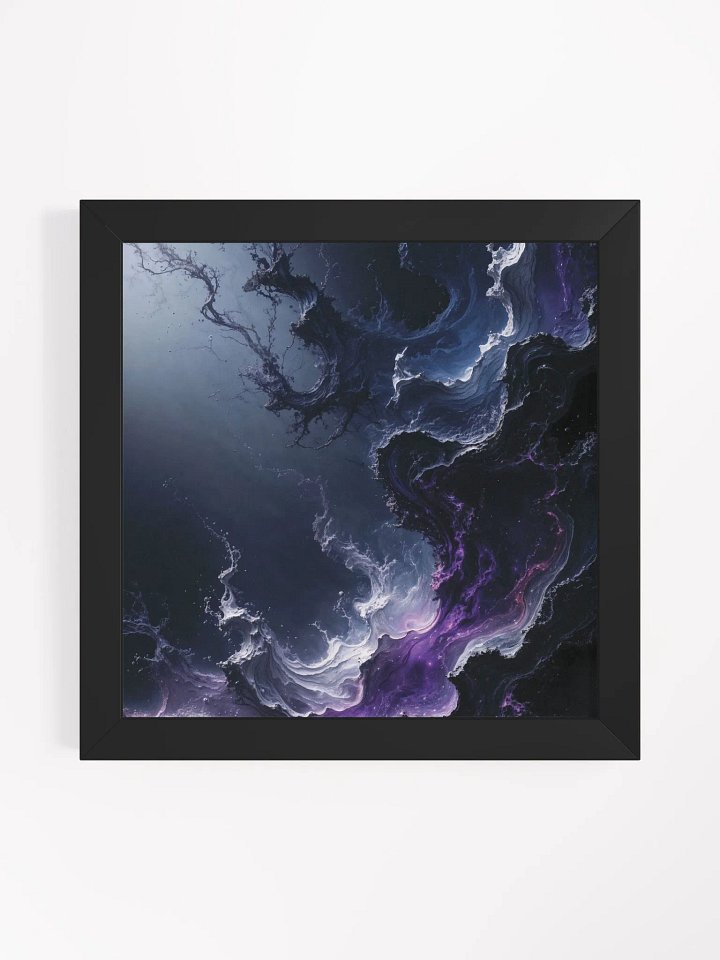Abstract Swirls Framed Print product image (2)