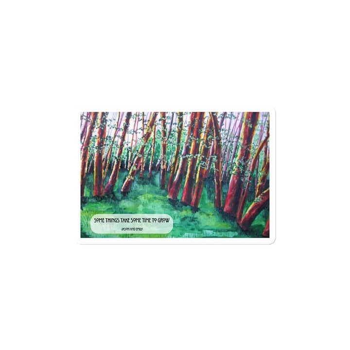 Some things take some time to grow- Forest Magnet product image (2)
