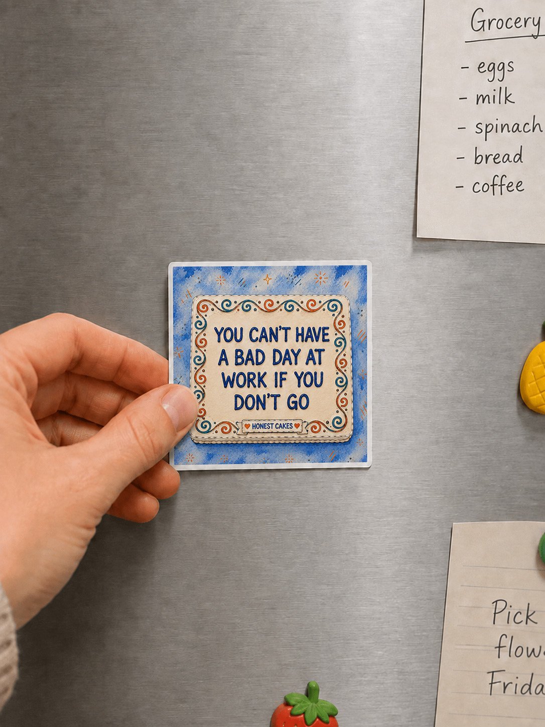 You Can't Have A Bad Day At Work If You Don't Go Magnet product image (2)