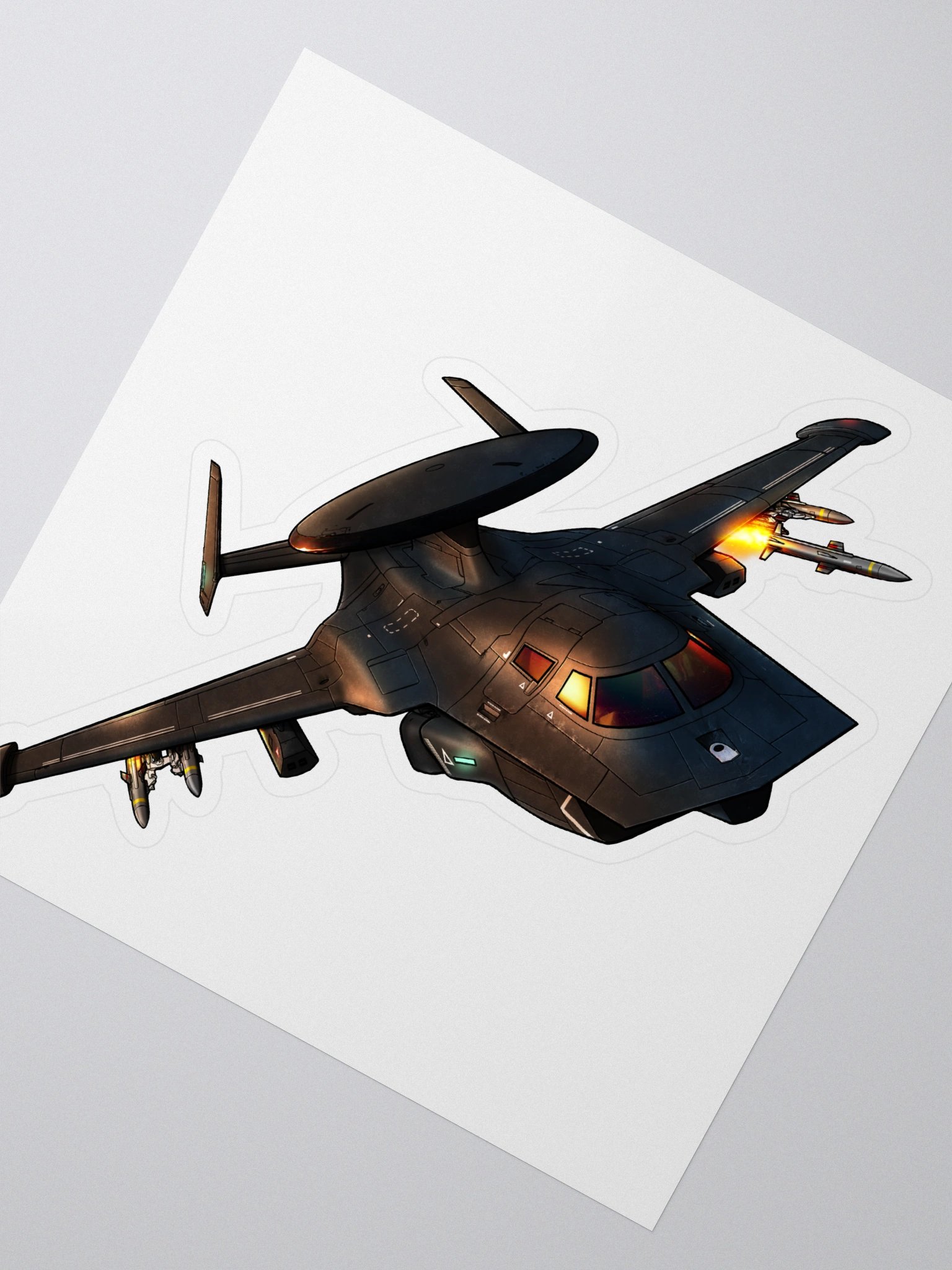 Medusa - Spec Ops Black (5.5 inch Sticker) product image (2)