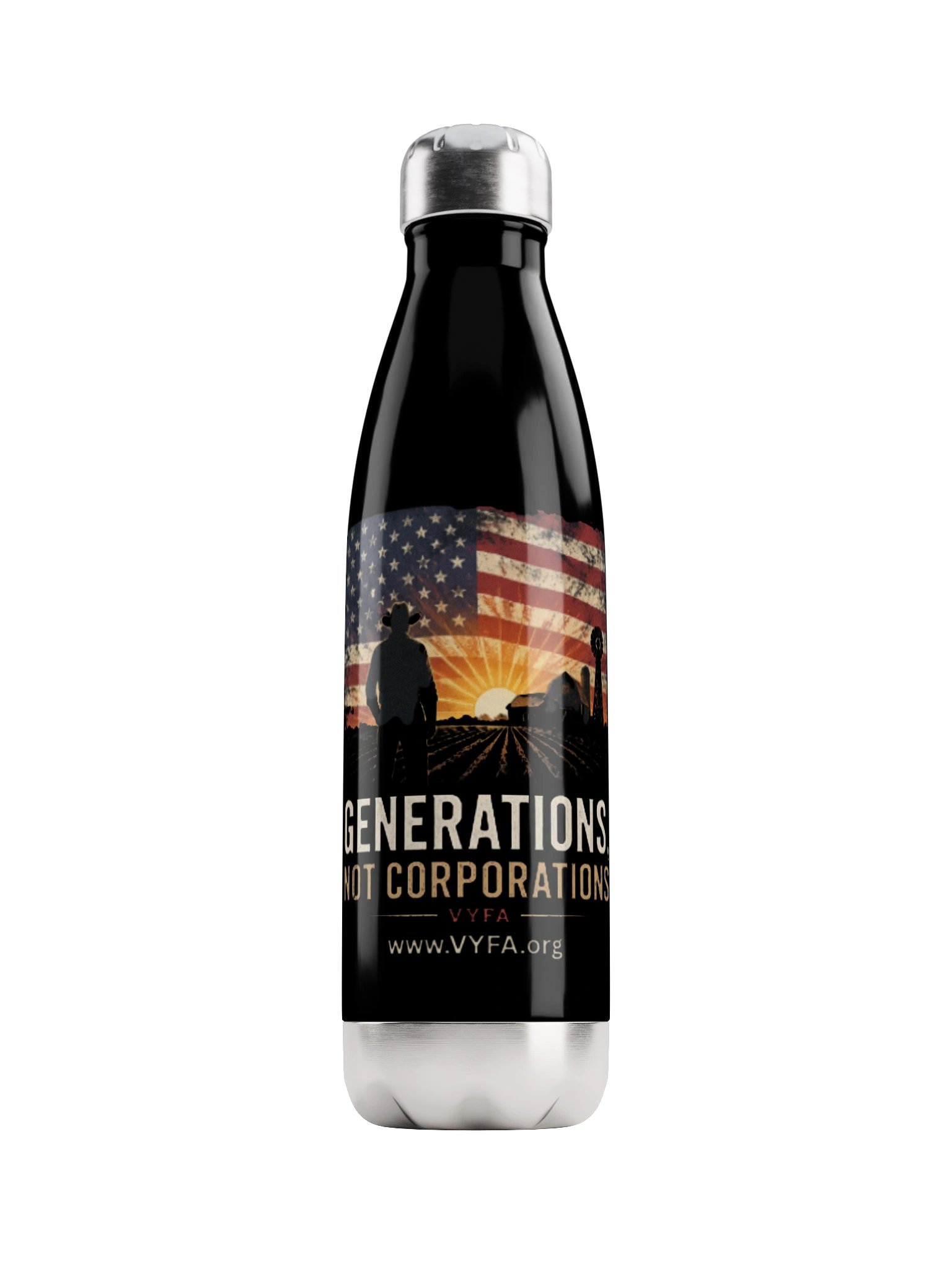Generation Not Corporations Stainless Steel Bottle product image (1)