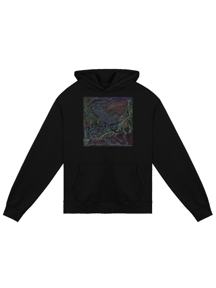 "Thickets" on Unisex Oversized Hoodie black product image (1)