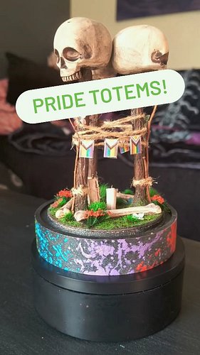 first of the new version of totems, pride themed! 🏳️‍🌈
I've been creating totems for the past four years now and I've decided...