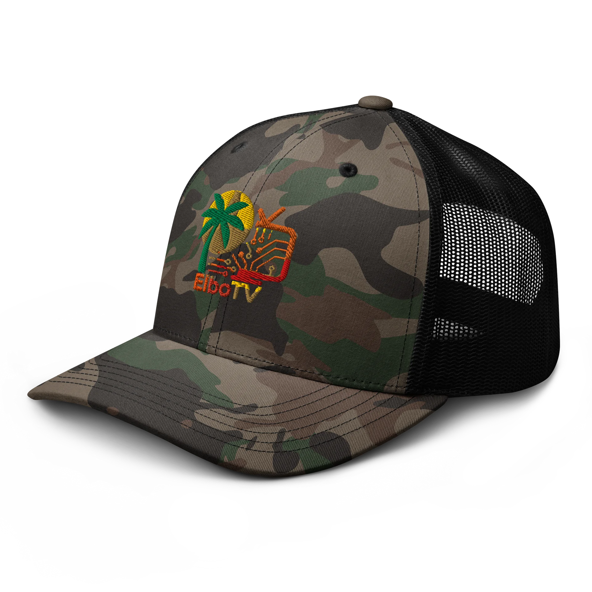 ElboTV Camo Trucker Hat product image (4)