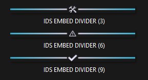 Clear Skies Embed Divider Bars product image (3)