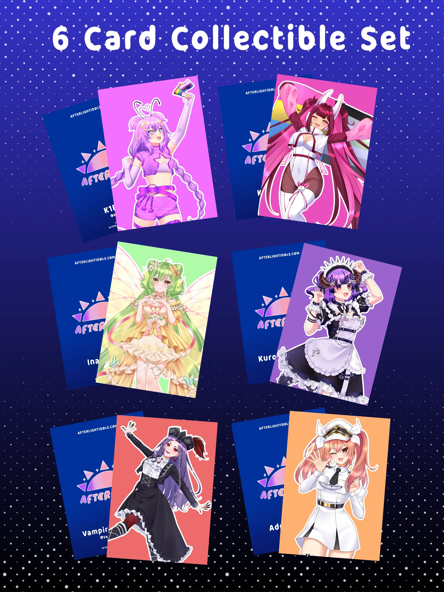 Color The Night Collectible Card Set product image (1)