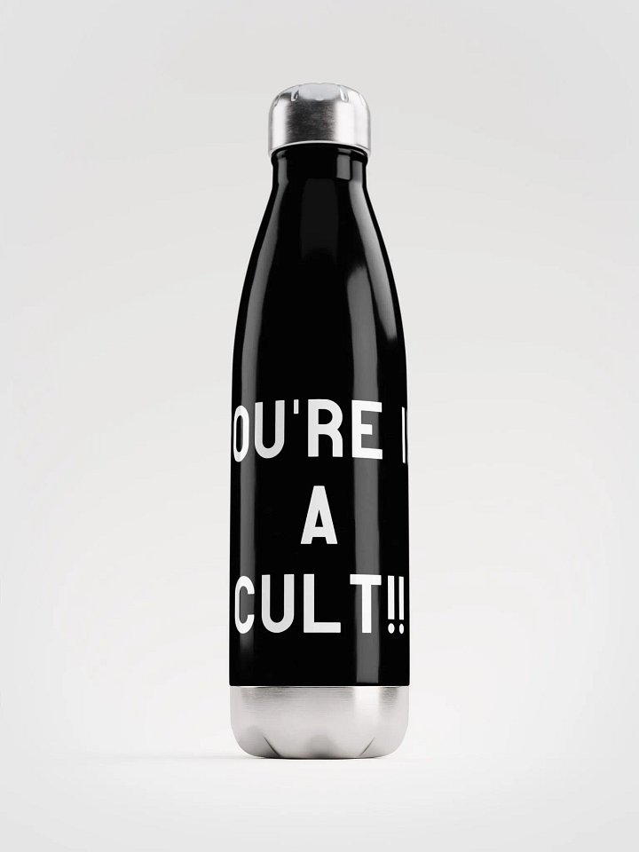 Pris- You're In A Cult -STAINLESS STEEL WATER BOTTLE product image (1)