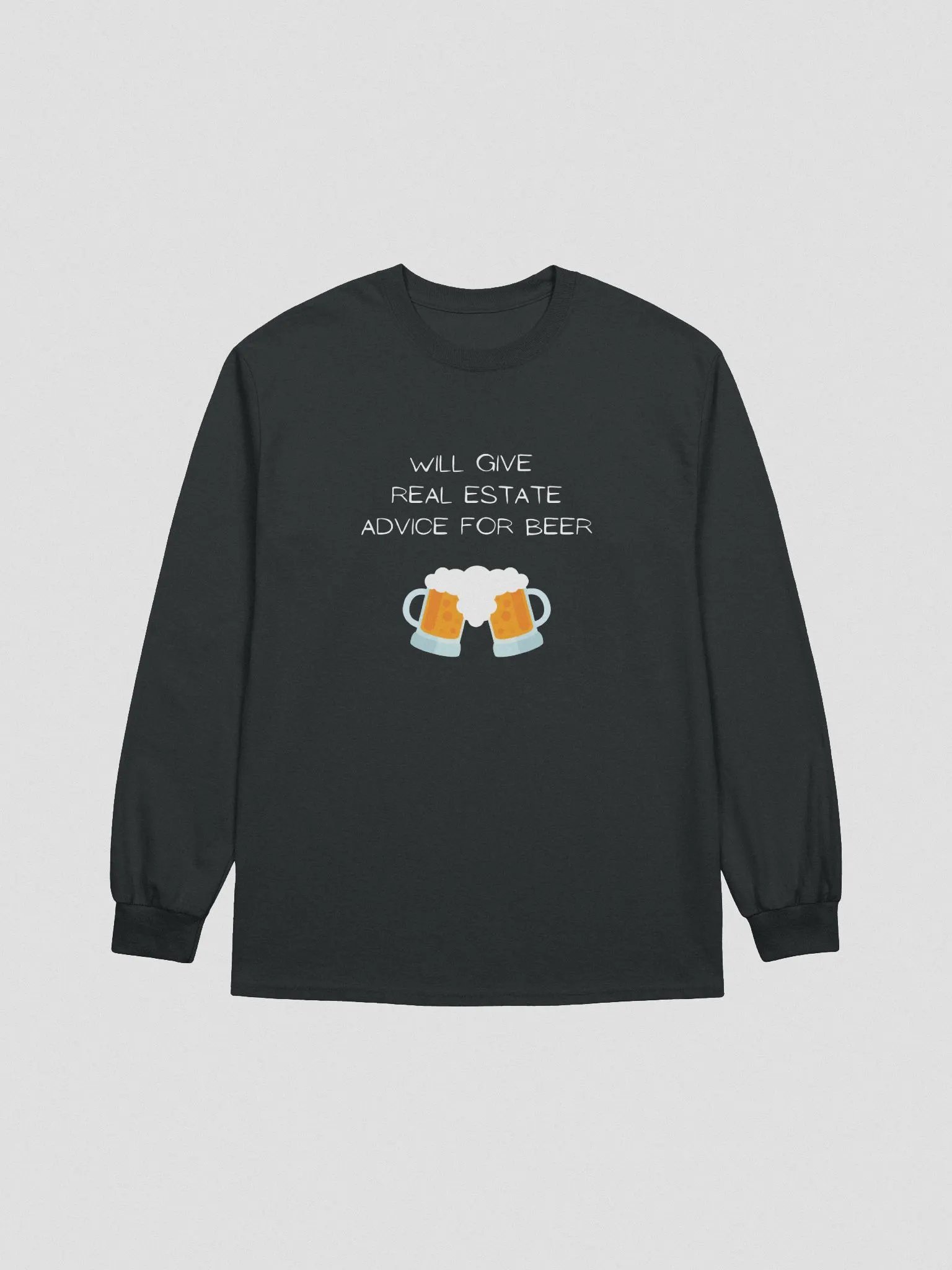 Beer for Real Estate Advice (Long Sleeve) product image (7)