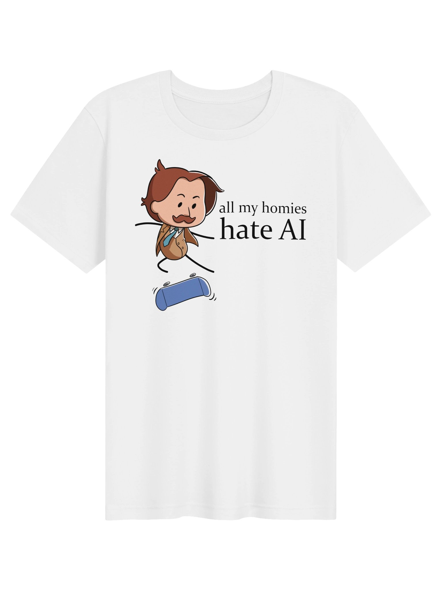 All My Homies Hate AI T Shirt product image (2)