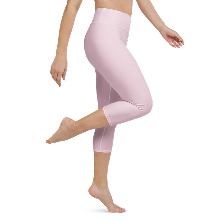 Clinical Capri Leggings (Pink Lace) product image (1)