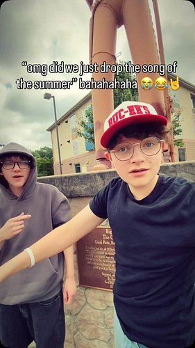 you know what voice to read that in 😂😂 #songofthesummer #newbandstofollow #satelliteeclipse #teenband