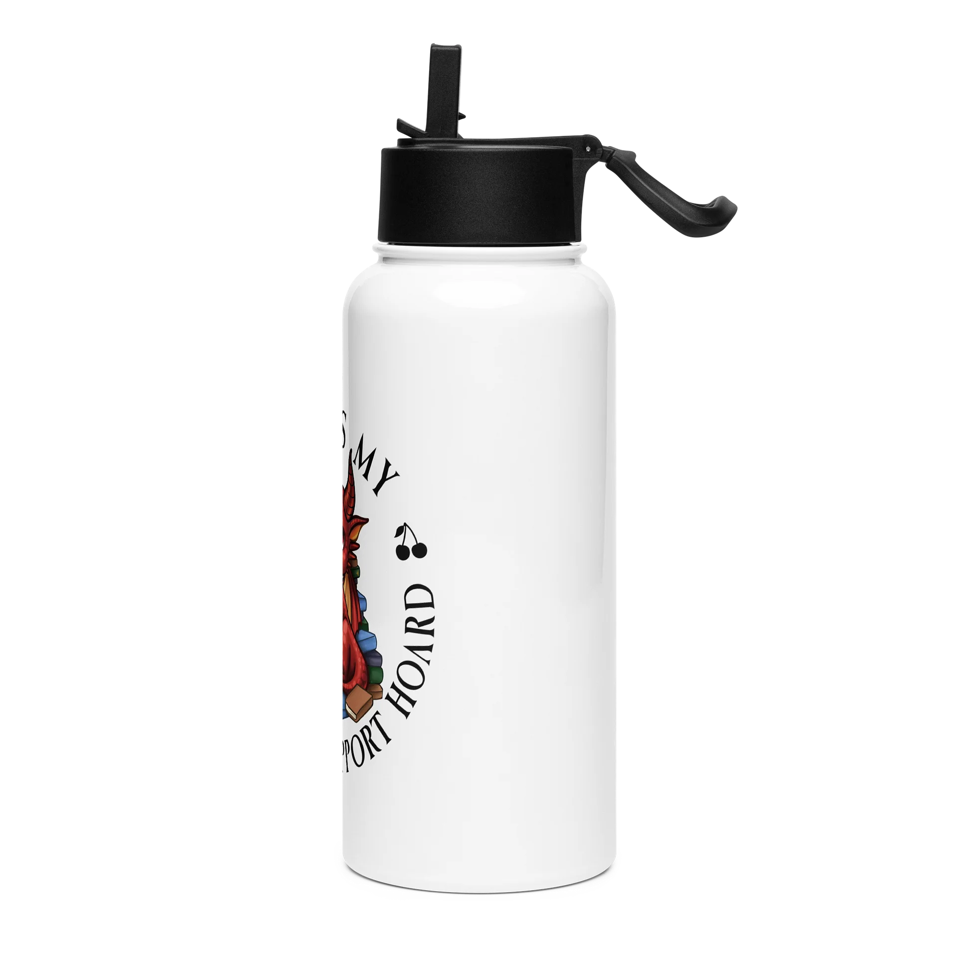 Stainless Steel Water Bottle with a Straw Lid product image (3)