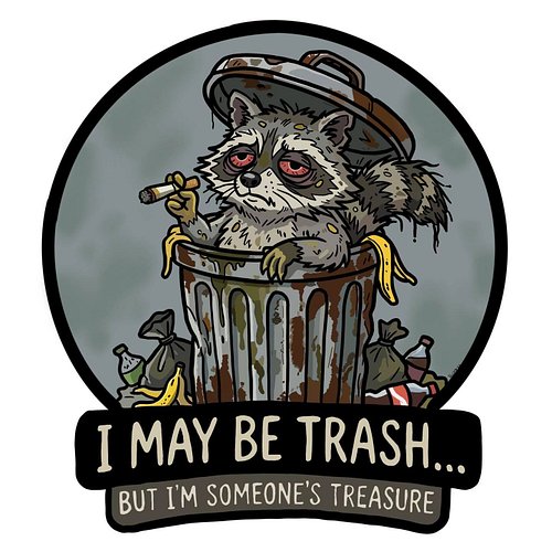 ⸻

There’s something strangely beautiful about a raccoon digging through a trash can at 2 a.m.

Society looks at it and sees ...