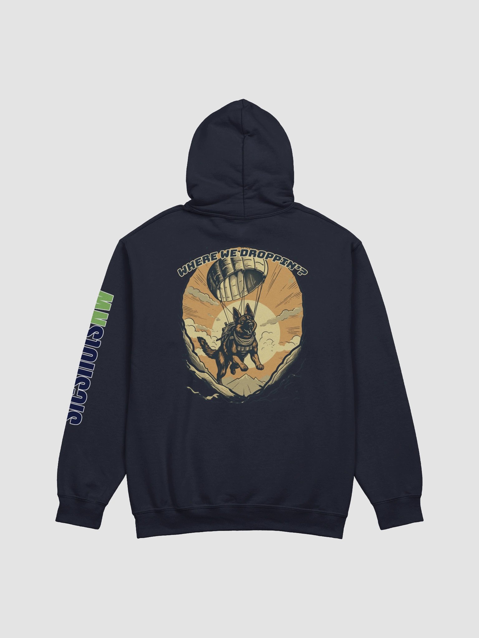 Where we droppin'? Hoodie V2 product image (4)