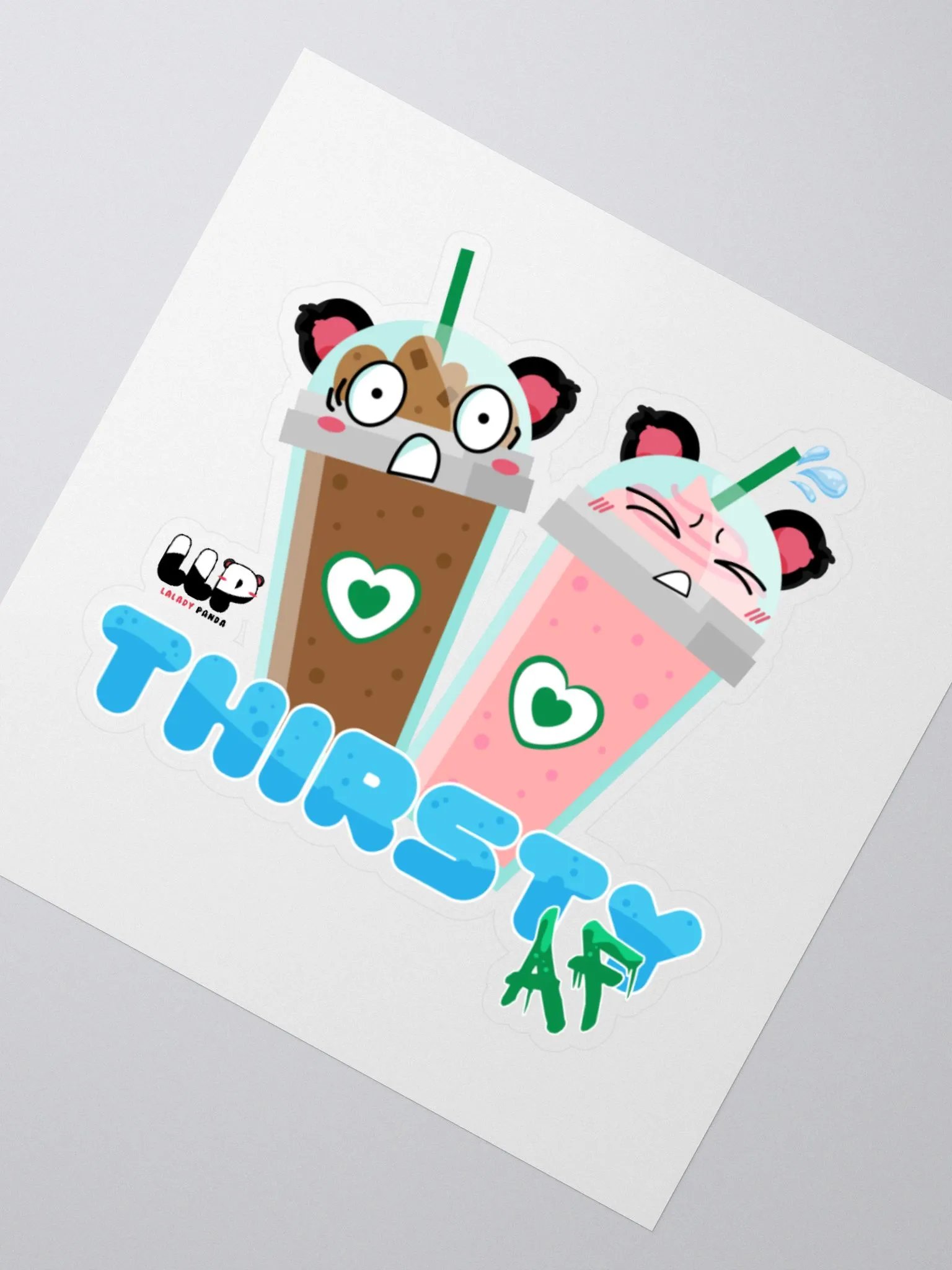 Thirsty AF Sticker product image (4)