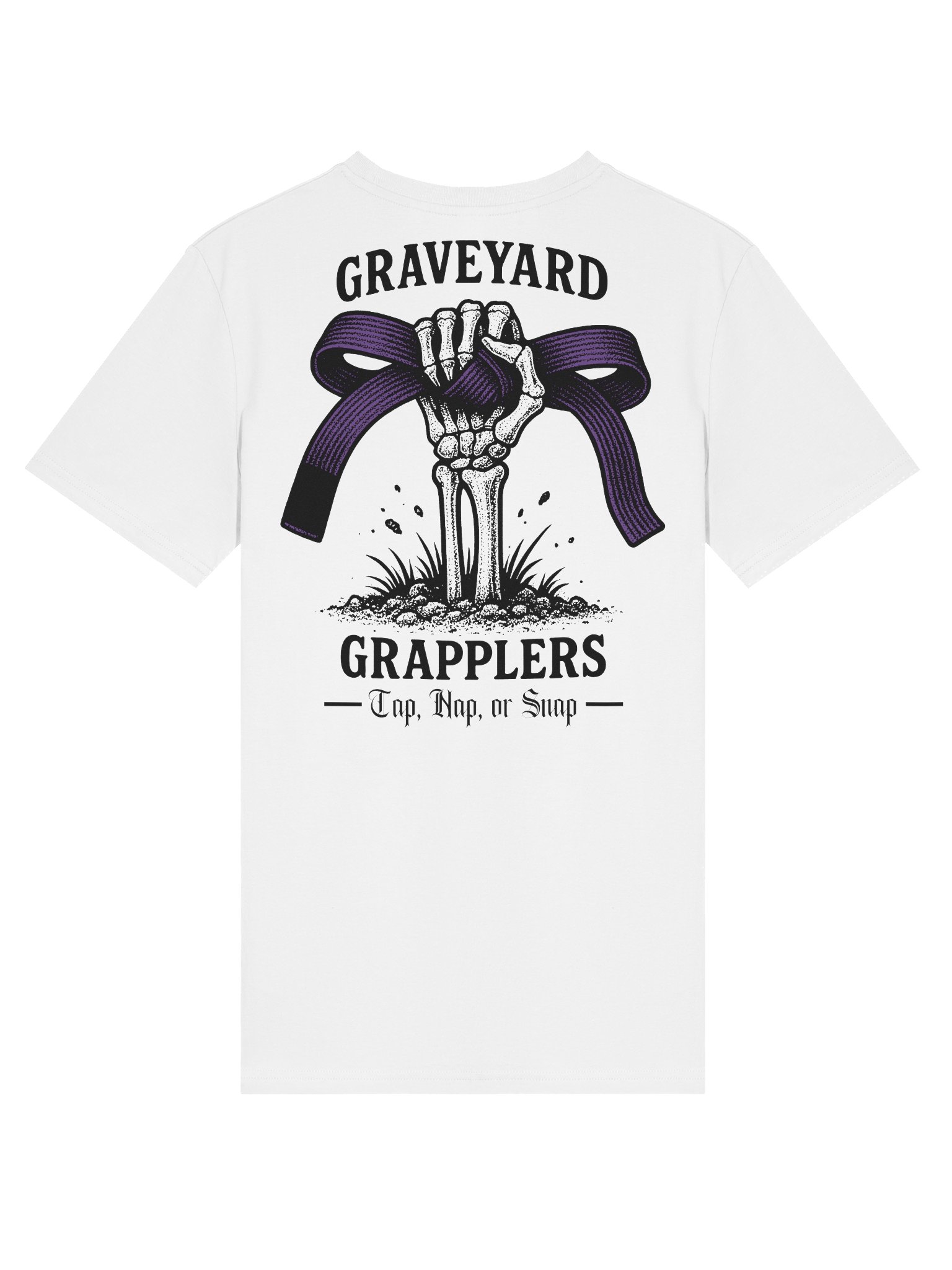 Graveyard Grapplers Ranked Tee | Purple Belt product image (2)